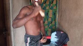 White dick shook out the butters deep