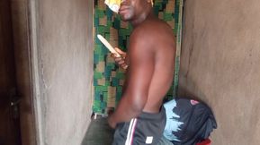 White dick shook out the butters deep