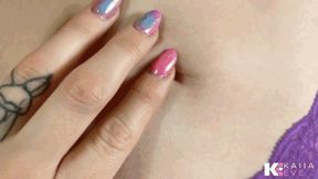 Seduced to Tongue Fuck & Finger Deep Innie Belly Buttons!