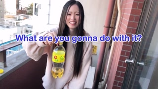 Girls also can pee with standing!? Masturbation with toys💕Japanese beautiful piss,outdoor, amateur