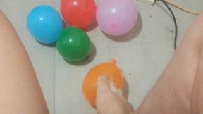 I pop balloons with my toenails