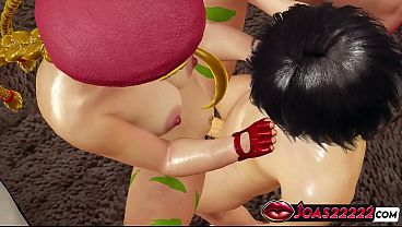Cammy's Big Tits in Hardcore 3D Animation Fuck