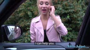 Skinny Blonde Girlfriend Cheats in Public and Lets New Guy Cum Inside Her