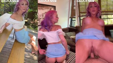 Madison Blaze’s pink hair Gushes cum from her Perfect Pussy