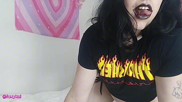 Trans Goth Girl Fucking Her Tight Asshole