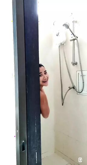 Stranger watching me naked when i am shower