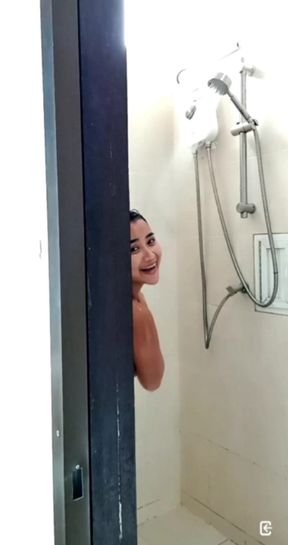 Stranger watching me naked when i am shower