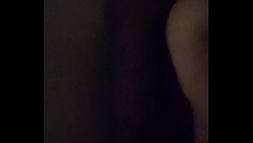 pawg doggy style on bathroom wall while husband at work