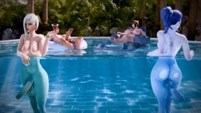 Overwatch Futa Pool Party