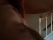 Self facial,  I enjoyed the taste of my cum