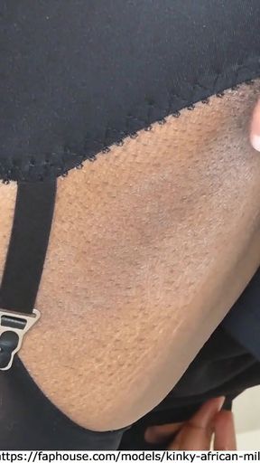 Countless orgasms in a black dress, part 1   Clip 1