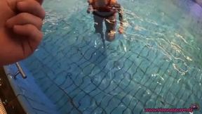 Young Beauty's Steamy Pool Encounter - Featuring Hannasecret