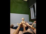 Fucking mini teen sex doll