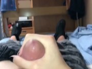 twink shoots a quick load for you