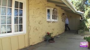 They Came by Car to Her Friends Place Chatted a Bit and Fucked Hard Later.