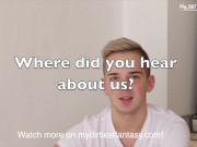 Blind-folded slut is utilized for blowjobs at the kinky fucker house