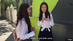 Good girls don'_t want to study - They want to suck cocks! - Episode 1