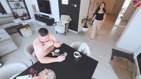 I pretented to be tantally sex doll and he came 4 times
