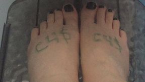 I PUT MY DOLLY SHOES AWAY NOW I PUT MY REAL FEEL AWAY TEW