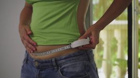 I got new high-tech scales... so I stuffed myself to test them out!