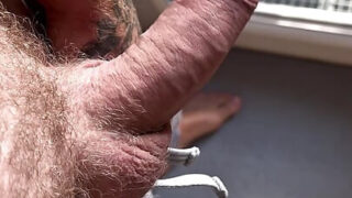 Masturbação, pênis, peludo, papai, homem – putas gays europeias amadoras tatuadas sendo fodidas no cu