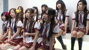 Mega Japanese Game Show with Hot Teens Fucked by Group Hard Cocks