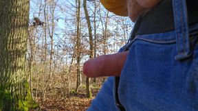 Jerking off and squirting in the forests around Heilbronn