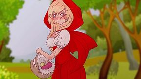 Little Red Riding Hood Blasts Sick Fuck Who Banged a Tree and Sets Him Straight on Pussy 101 Hentai Parody 2025