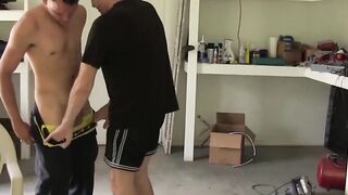 CodyVictorXXX.com - Mature dude ass bangs gay jock and cums on his nasty ass rough an