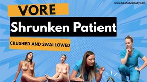 Vore Shrunken Patient Crushed And Swallowed Vore - Foot Fetish - Giantess - Crush