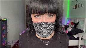 Testing gags with my bandanas + gagtalk