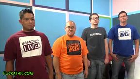 Fuck a fan - archer wins sex w four pawg pornstars on Stepmother&#039;s day!