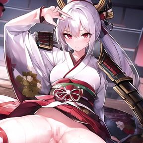 Anime Japanese samurai girl sex