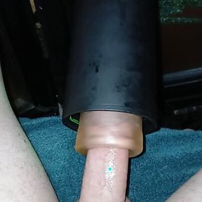 Automatic Stroker Milking My Cock