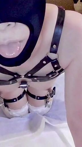 Mayu No62 God Ass, Deep Throat, Full Head Mask, Drooling, Semen Drinking,, Nipple Piercing, Squirting, Convulsions