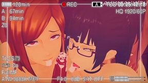 Maki Zenin And Nobara Kugisaki Train You To Last Longer - Jujutsu Kaisen Anime Hentai 3d Uncensored