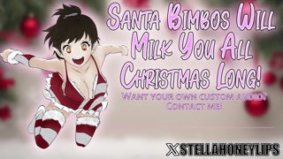 Hot, Dangerous Santa Bimbos Surround Your House... One Is Coming Down The Chimney! | Audio Roleplay