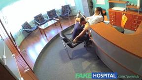 ”Nurse heals patient's depression with twat cumshot”