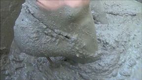 Mixing cement with italian 5 inch designer high heels - full clip - (1920x1080*wmv)