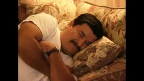 Hot cheerleader takes double penetration from giant cock