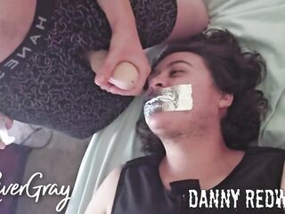 River Gray Cums on My Tape Gag