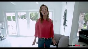 CHINESE step MOM gets HARD WHITE COCK from step SON!