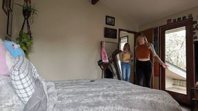 Catching Stepbro watching fart porn