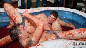 Jelly Wrestling Turns Hot ~ Haze Him Hardcore