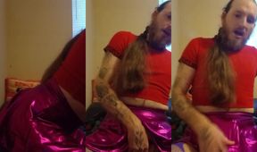 nasty slut tease destroyed by BBC faggot cocksucker whore