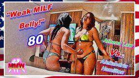 Weak MILF Belly! 80