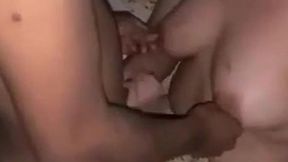 Stunning hijabi girl gets gangbanged in wild threesome