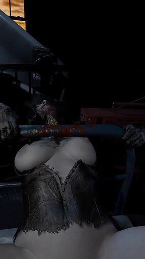 Rough Sex with Lady Cassandra - Resident Evil Village