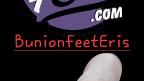 Guarda le mie gambe piedi da vicino