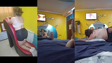Viajamos a una ciudad cercana y estuvimos en un motel una noche